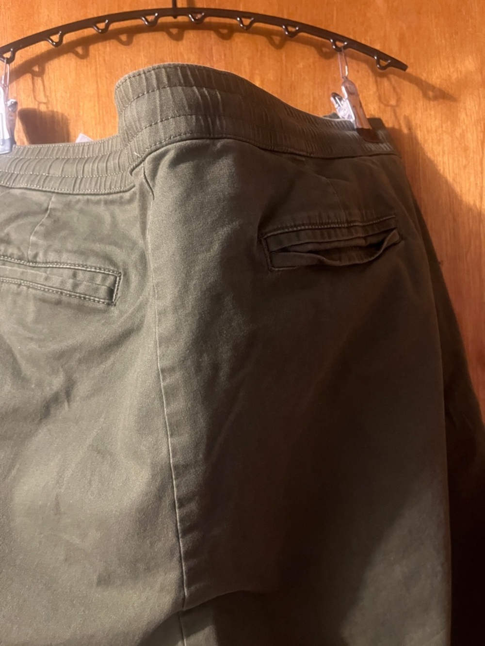 Men’s Denver Hayes Olive Green Chinos 42X30 - Picture 9 of 11